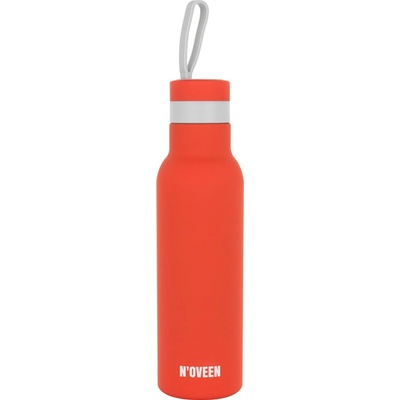 N'oveen TB155 Termo fľaša Red Satin Moderný vzhľad 500 ml