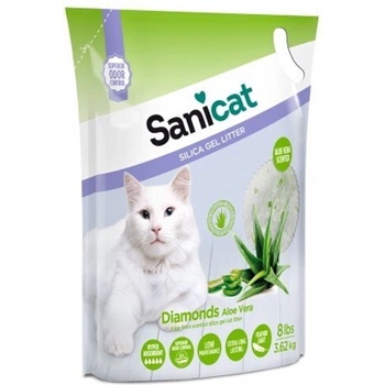 Tolsa Group Sanicat Diamonds Aloe Vera - силиконова котешка тоалетна с аромат на алое вера 3 размера