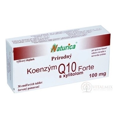 Naturica Přírodní KOENZYM Q10 Forte 100 mg tablet 30 kapslí