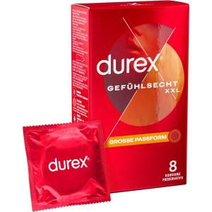 Durex Gefühlsecht XXL 8 pack