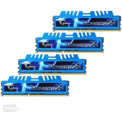 G.SKILL RipjawsX 32GB (4x8GB) DDR3 1600MHz F3-1600C9Q-32GXM