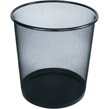13 л метално черно плетено кошче за боклук подходящо за офис ((hc-98720) (5389-2))