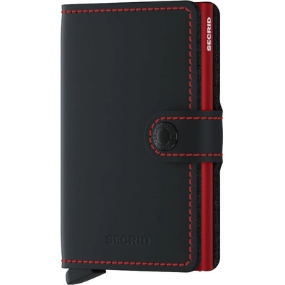 Secrid Miniwallet Matte Black & Red – Zboží Mobilmania