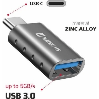 SWISSTEN Adapter OTG USB-C / USB