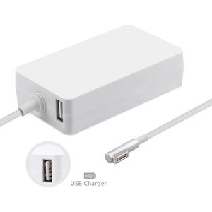 MicroBattery Захранване за MacBook и MacBook Pro и USB изход за зареждане на мобилни устройства - MicroBattery 60W MagSafe Power Adapter EU (MBXAP-AC0005)