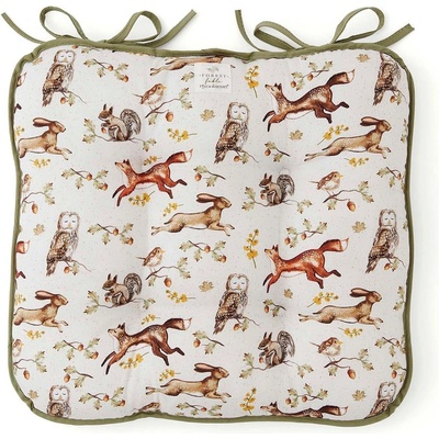 Cooksmart ® Памучна възглавница за стол 36x34 cm Forest Fable - Cooksmart ® (2687)