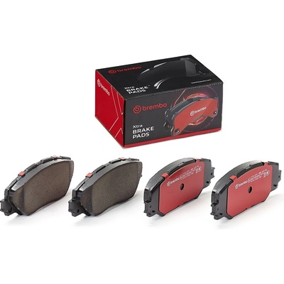 Sada brzdových platničiek, vždy 4 kusy v sade BREMBO P 83 071X (P83071X)