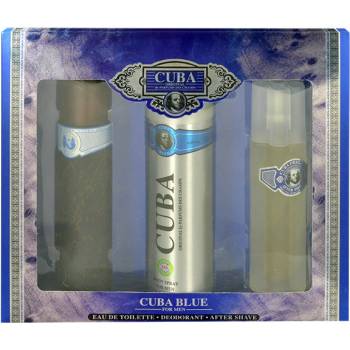 Cuba Blue pre mužov EDT 100 ml + deodorant 200 ml + voda po holení 100 ml darčeková sada