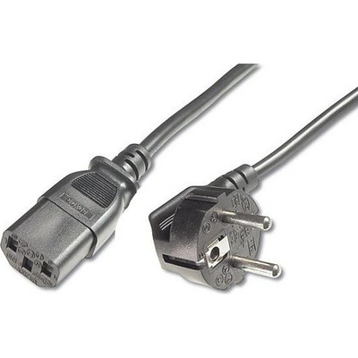 PREMIUMCORD napájecí 230V/10A, zahnutá vidlice, 2m kpsp2