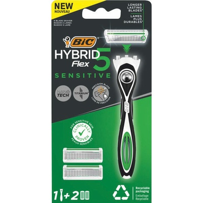 Bic Hybrid 5 Sensitive + 2 ks hlavic