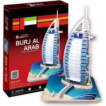 CubicFun 3D puzzle Burj Al Arab 44 ks