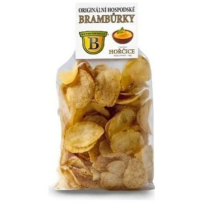 Hospodské brambůrky hořčice 80 g