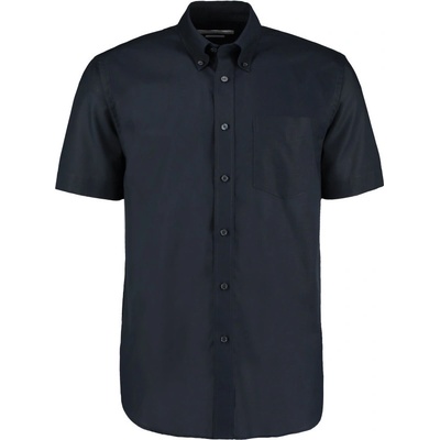 Kustom Kit pánská košile Oxford krátký rukáv KK 350 navy french