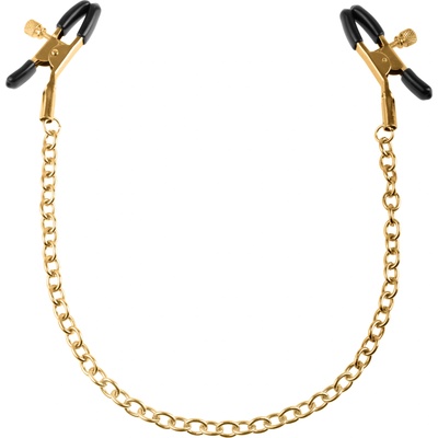 SuperLove Chain Nipple Clamps Gold