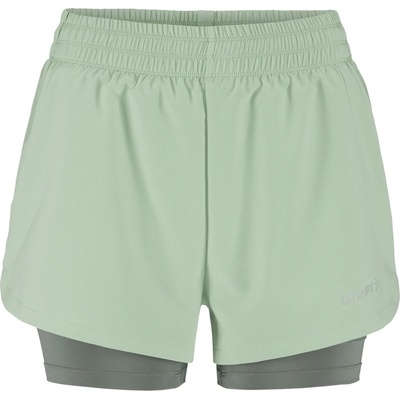 Craft Дамски шорти за бягане Craft Women's Adv Essence 2-in-1 Shorts 2 Running shorts - Glacial (112-3505-0312)