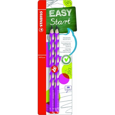 Stabilo Ergonomická ceruzka Easygraph 2 kusy ružová pre pravákov