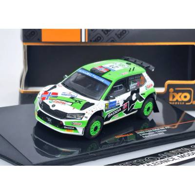 Ixo Models Škoda Fabia Rally2 EVO No.21 Rallye Estland A.Mikkelsen/T.Eriksen 1:43