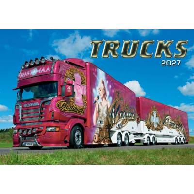 Nástěnný Trucks 2027