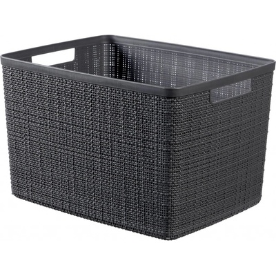Curver Jute L 20 l tmavě šedý