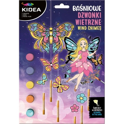 Kidea Magická zvonkohra Víla svítící ve tmě – Zbozi.Blesk.cz