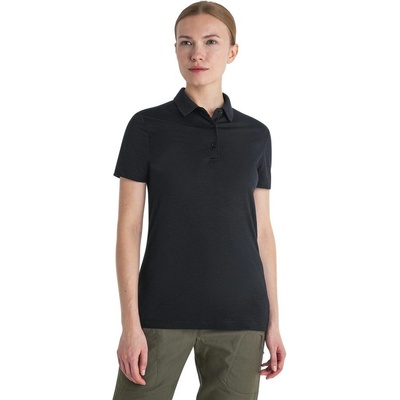 ICEBREAKER W Mer 150 Tech Lite III SS Polo BLACK