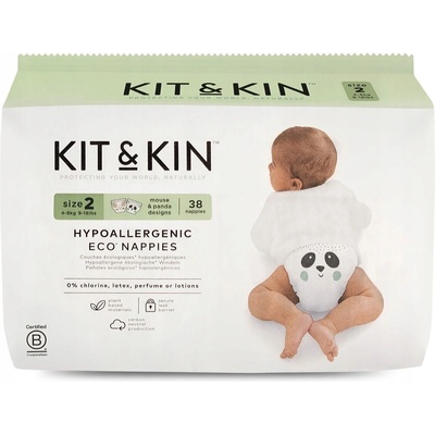 Kit & Kin Eko plenky 2 4-8 kg 38 ks