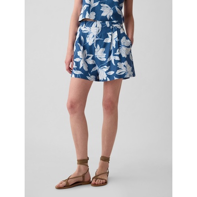 GAP Ленени къси панталони 365 с висока талия GAP GAP | Sin | ЖЕНИ | S