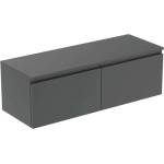 Ideal Standard Finesse - Шкафче за умивалник, 120x44x39 см, 2 чекмеджета, матов антрацит E3425Y2 (E3425Y2)