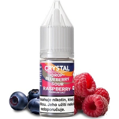Crystal Drop Salt Blueberry Sour Raspberry 10 ml 20 mg