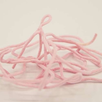 Semperfli Šenylka Suede Chenille Small Pale Pink 1mm