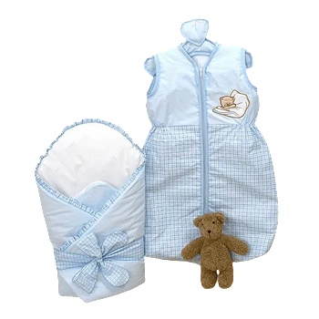 Image 1 of Комплект спален чувал със завивка 1850-hellblau