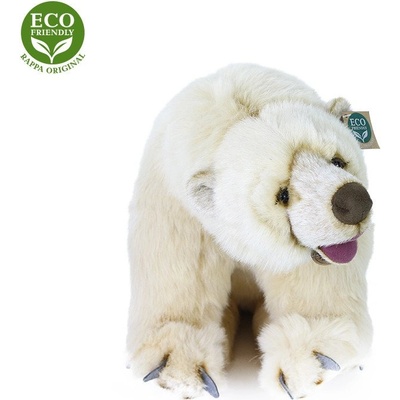 Rappa - Плюшена играчка Полярна мечка, 43 см. , серия Еко приятели