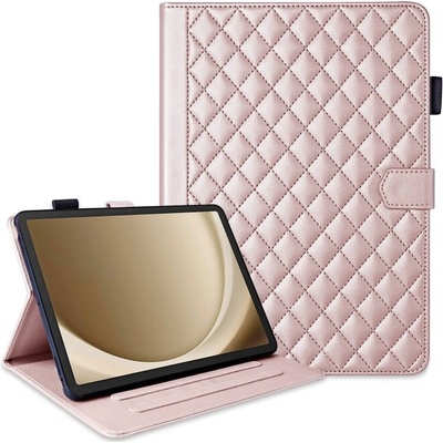 Vsetkonamobil 131401 LATTICE Zaklápacie puzdro pre Samsung Galaxy Tab A11+ svetloružové