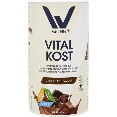 WellMix Směs k přípravě proteinového nápoje s příchutí čokolády 0,5 kg