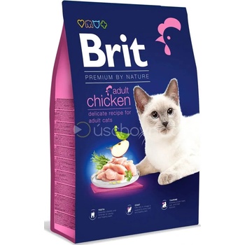 Brit Premium by Nature Cat Adult Chicken 8 kg