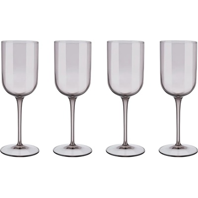 Blomus Чаша за бяло вино FUUM, комплект 4 бр. , 280 мл, кафяво стъкло, Blomus (BM63942)