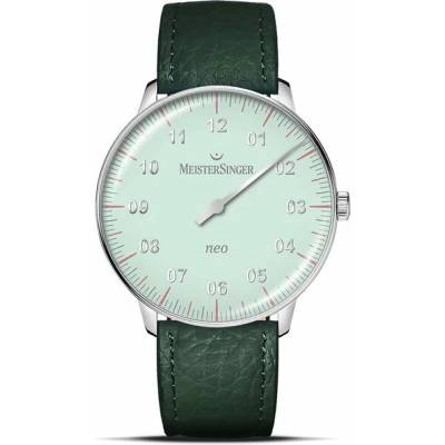 MeisterSinger S-NES929S Zelený kožený řemínek