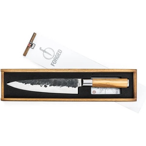 Forged Кухненски нож Forged - Ръчна изработка - японска стомана 440С - Холандия - Серия Olive - Chef 20, 5см