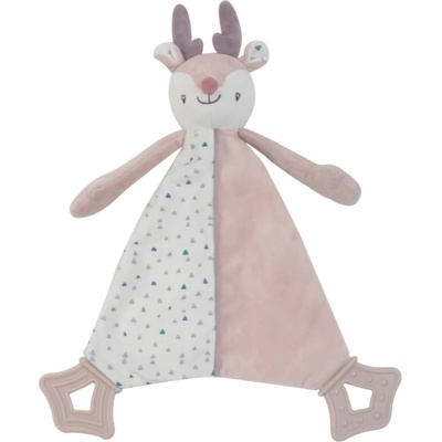 Petite&Mars Cuddle Cloth with Teether играчка за заспиване с гризалка Deer Suzi
