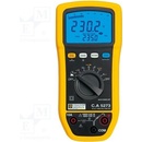 Chauvin Arnoux C.A 5273 ochrana proti stříkající vodě (IP54) CAT III 1000 V, CAT IV 600 V Displej (counts): 6000