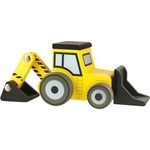 Orange Tree Toys Дървена играчка 2 в 1 Orange Tree Toys - Багер и събирач, жълт (OTT07539) - ozone