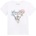 GUESS Бяла тениска за мини момиче с цветя и златисто лого Guess