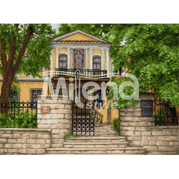 Milena Style Къща-музей на Златю Бояджиев - гоблен със схема конци dmc 1: 1