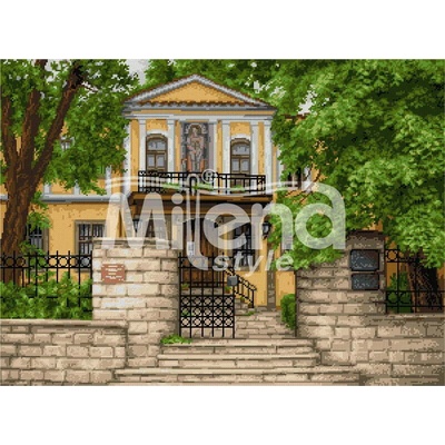 Milena Style Къща-музей на Златю Бояджиев - гоблен със схема конци dmc 1: 1