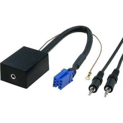 Adaptér AUX vstup pro OEM rádia VW/Škoda/Seat/Audi-mini ISO konektor