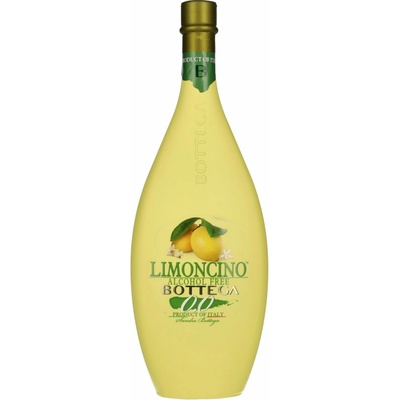 Bottega Limoncello nealkoholický likér 0% 0,5 l (čistá fľaša)