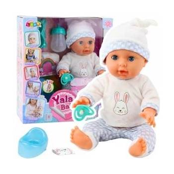 LeanToys Baby Doll Infant Peeing Set Accessories Sounds 35cm