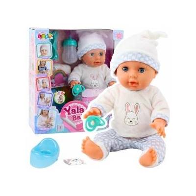 LeanToys Baby Doll Infant Peeing Set Accessories Sounds 35cm