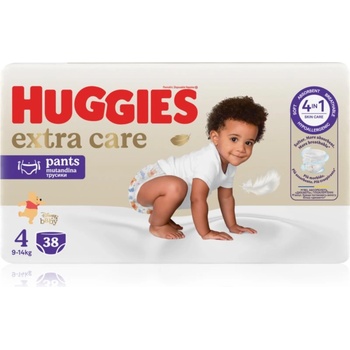 Huggies Extra Care Pants Size 4 еднократни пелени гащички 9 - 14 kg 38 бр