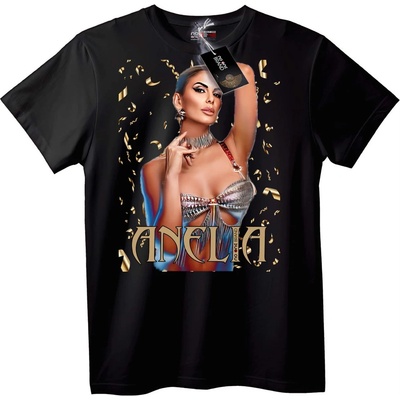NOONEBRAND Тениска Glamorous АНЕЛИЯ - 2XL, Black